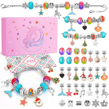 BIIB Mädchen Adventskalender Schmuck Bastelset Einhorn 5-12
