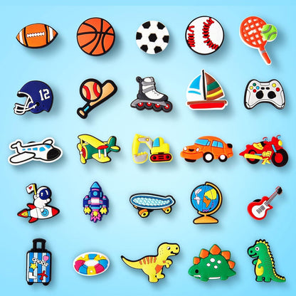 100er Mactoou Schuhanstecker Set Charms für Clogs Mädchen Jungen