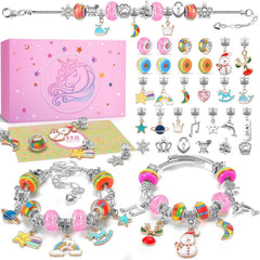 Armband Bastelset Mädchen Schmuck DIY, Perlen Weihnachtsgeschenk 5-12
