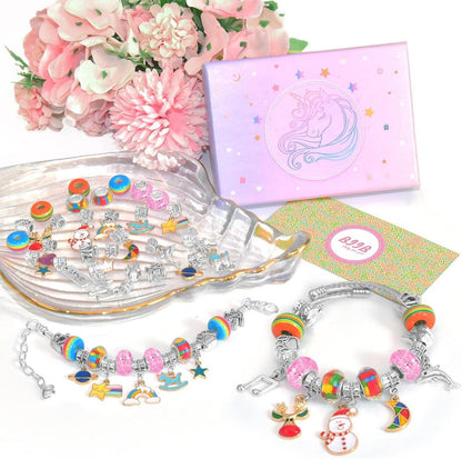 Schmuck Bastelset Mädchen Armbänder Selber Machen DIY 5-12 Jahre