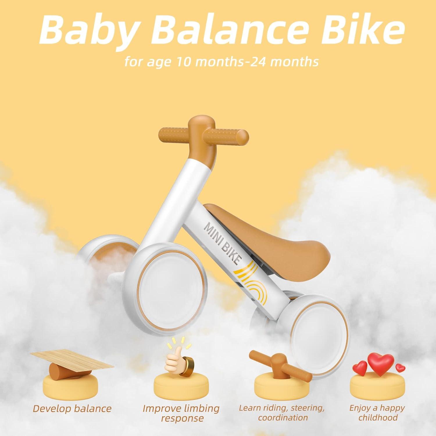 Kinder Laufrad Balance Fahrrad Spielzeug 10-24 Monate Baby Geschenk