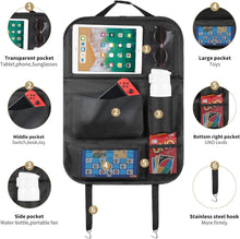 Auto Rücksitz Organizer Organizer mit Tablet Aufbewahrung