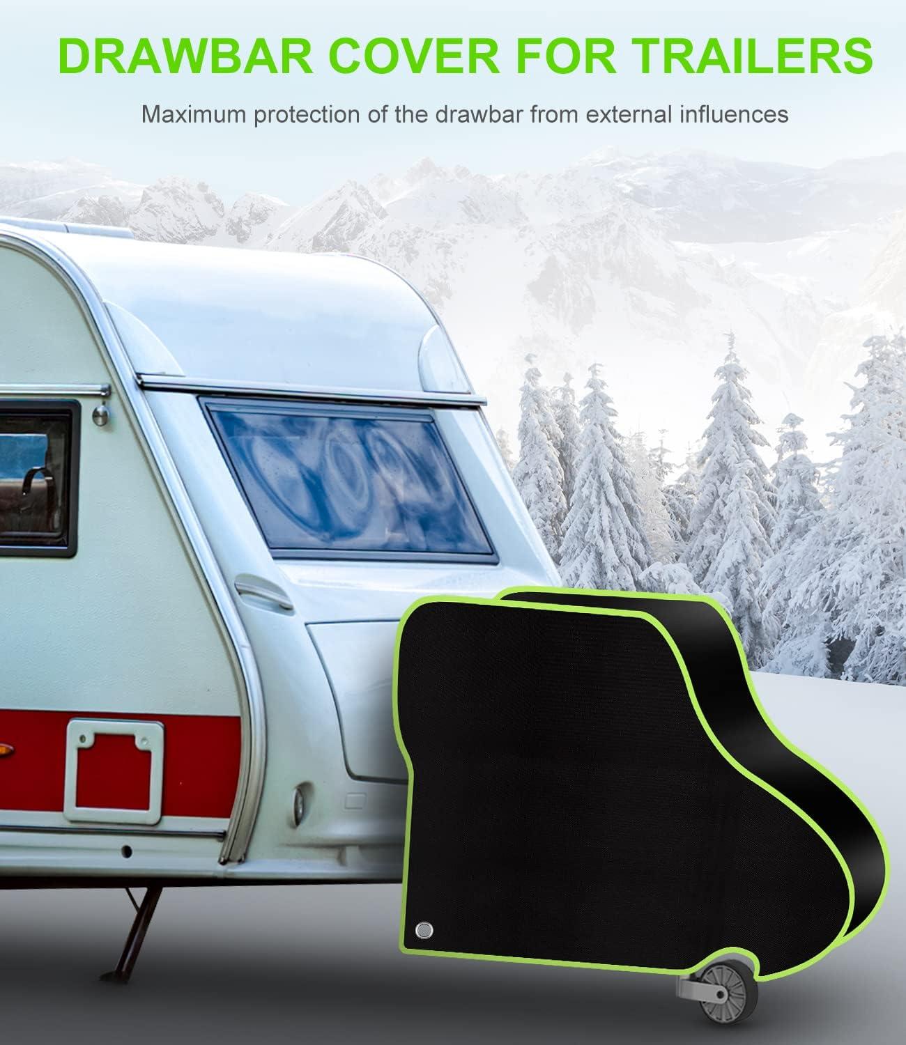 Deichselabdeckung innislink Universal 600D Oxford-Gewebe Schwarz