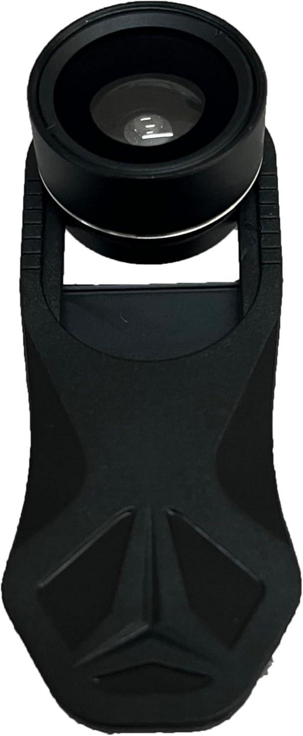 BIGBIGRIVER 180° Fisheye-Objektiv für iPhone Samsung Pixel BlackBerry - Handy-Objektiv mit Clip und anamorphotischer Linse