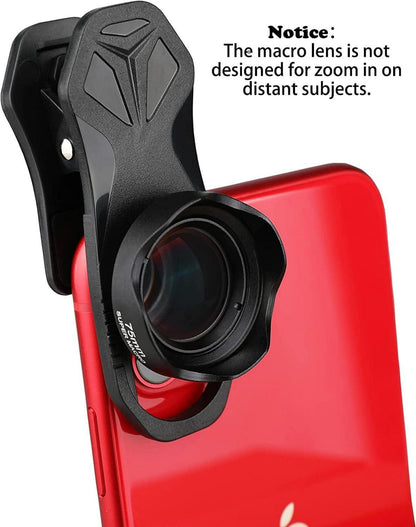 75mm Makro-Objektiv für iPhone Samsung Pixel BlackBerry mit