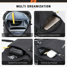 SKYSPER Urban X6 Sling Bag Klein Wasserfest Schwarz