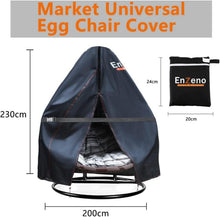 Enzeno Outdoor Pod Doppel-Eierstuhlbezug wasserdicht