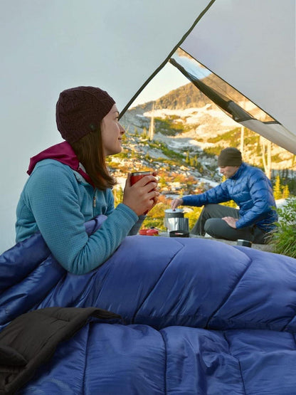 Forceatt Mumienschlafsack Winter -7℃ bis 20℃ Leicht 4 Jahreszeiten 210x80 cm
