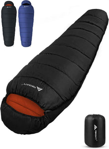 Forceatt Winter Mumienschlafsack -7 ℃ Bis 20 ℃ 4 Jahreszeiten