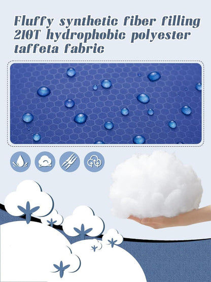 Mumienschlafsack Winter 4-Jahreszeiten -7 Bis 20 ℃ 2,4kg 210x80cm Blue