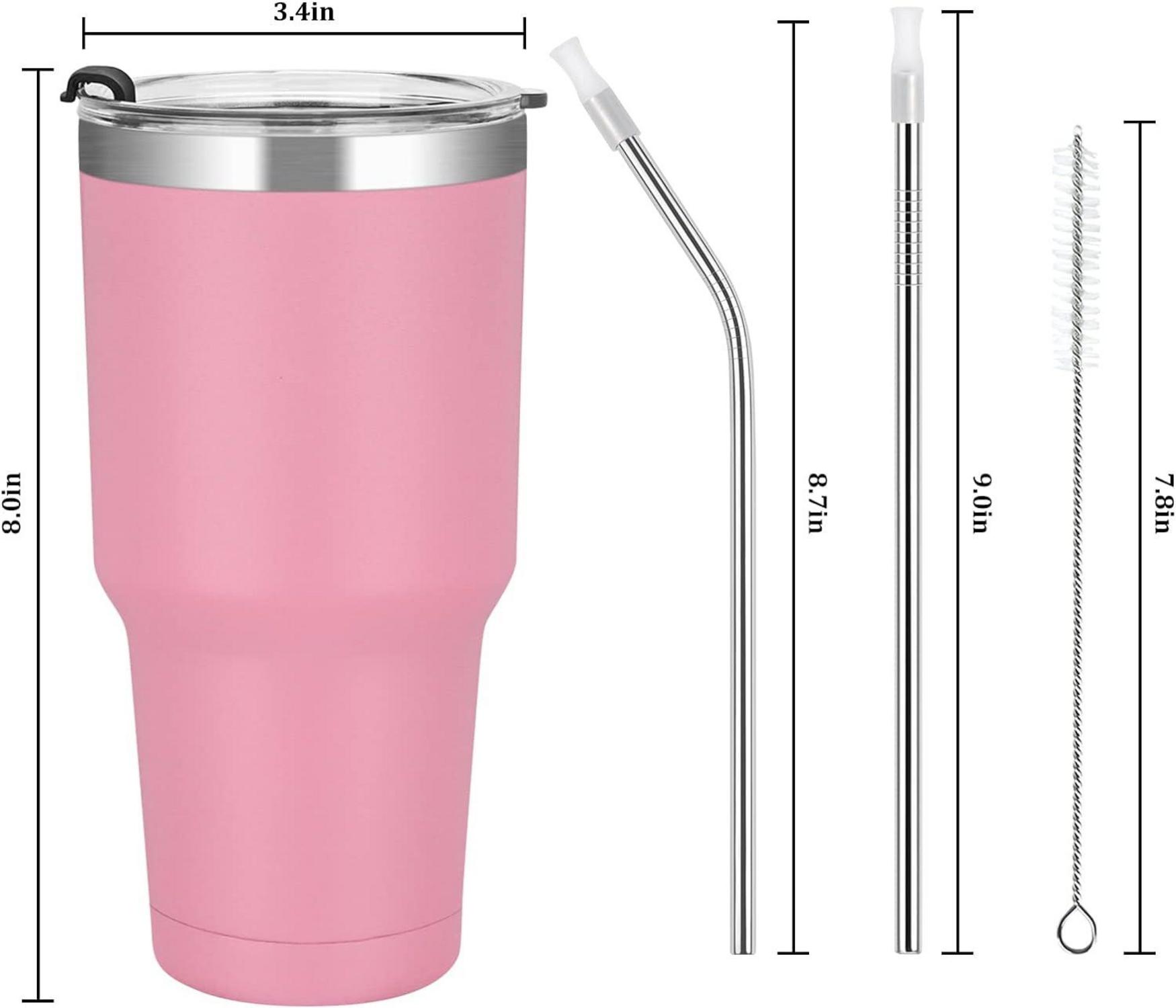 Livole 30oz Trinkbecher Edelstahl Thermobecher Kaffee Camping Tasse Vakuum