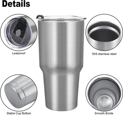 Trinkbecher 30oz Kaffee to go Camping Tasse Edelstahl Isolierter