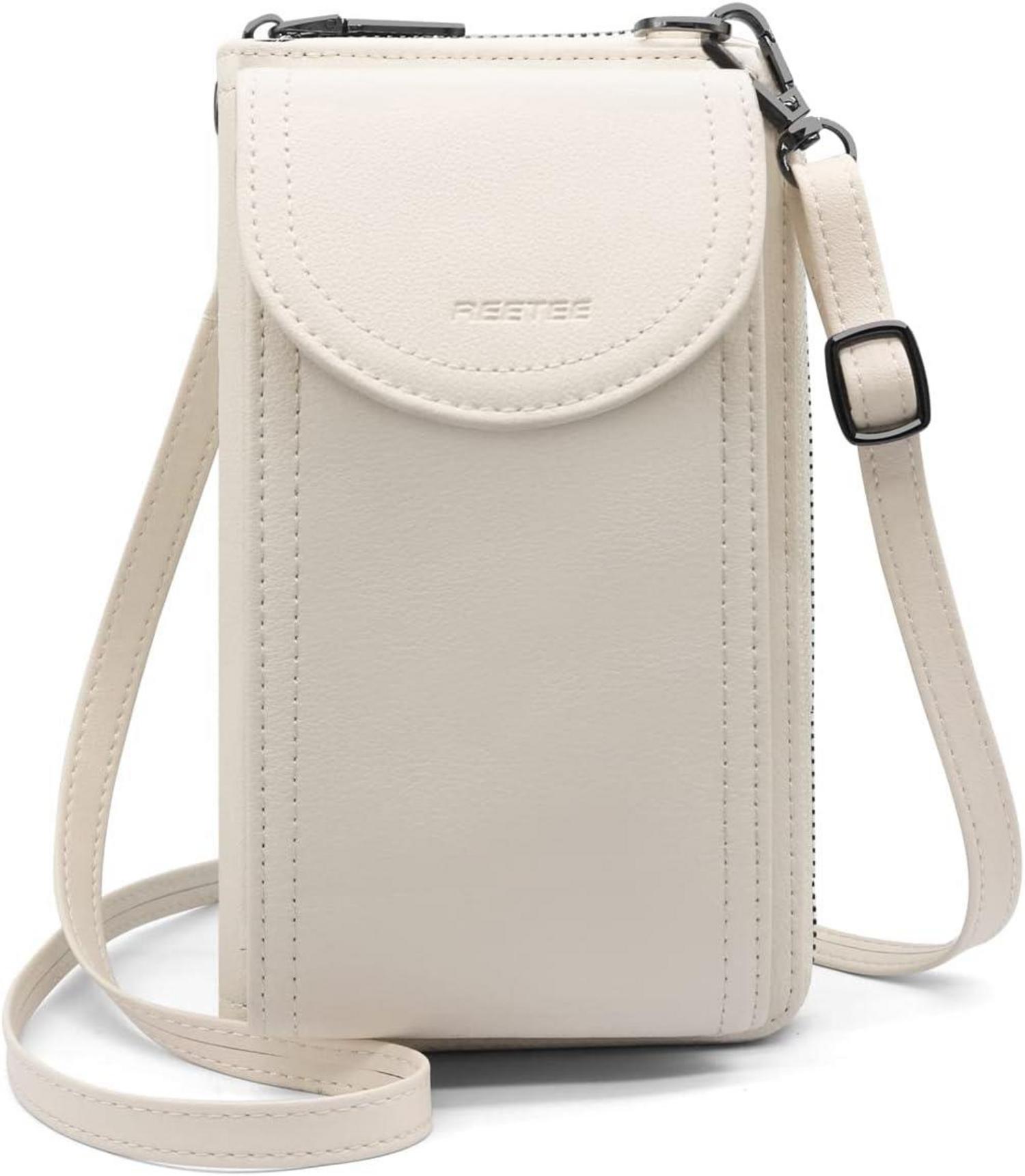 Handytasche zum Umhängen RFID Leder Damen Crossbody