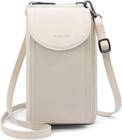 Handytasche zum Umhängen RFID Leder Damen Crossbody