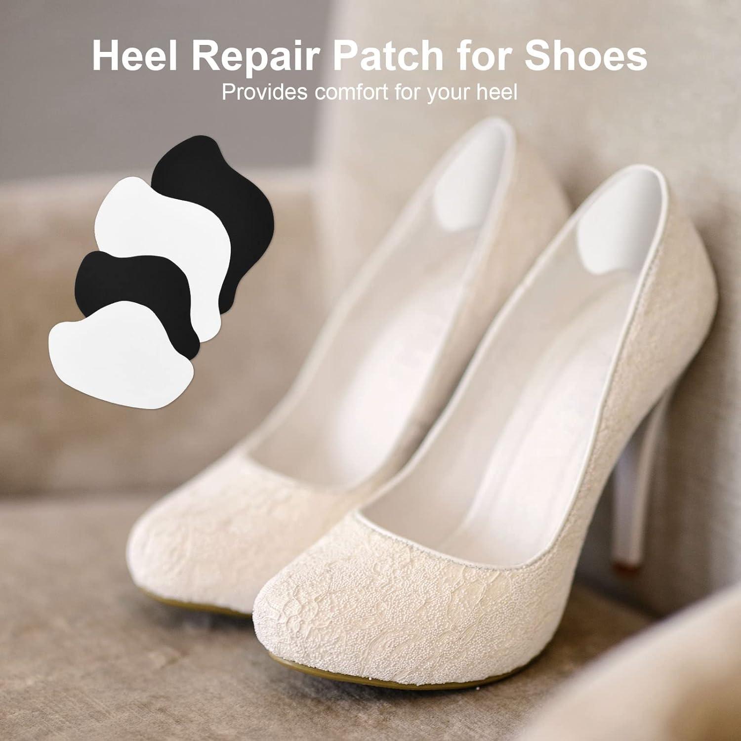 8 Paar Flintronic Sneaker Fersen Patch Schuhe Ferse Reparatur Leder Fersenschutz