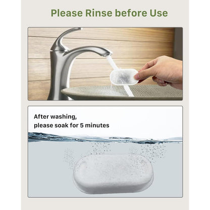 Katzenbrunnen Filter 4 Stück + 4 Schaumstofffilter