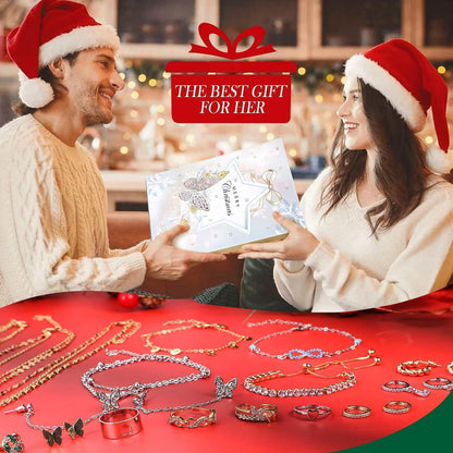 Schmuck Adventskalender 2024 für Frauen mit 24