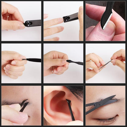 Professionelles Maniküre Pediküre Nagelknipser Set 18-teilig Edelstahl