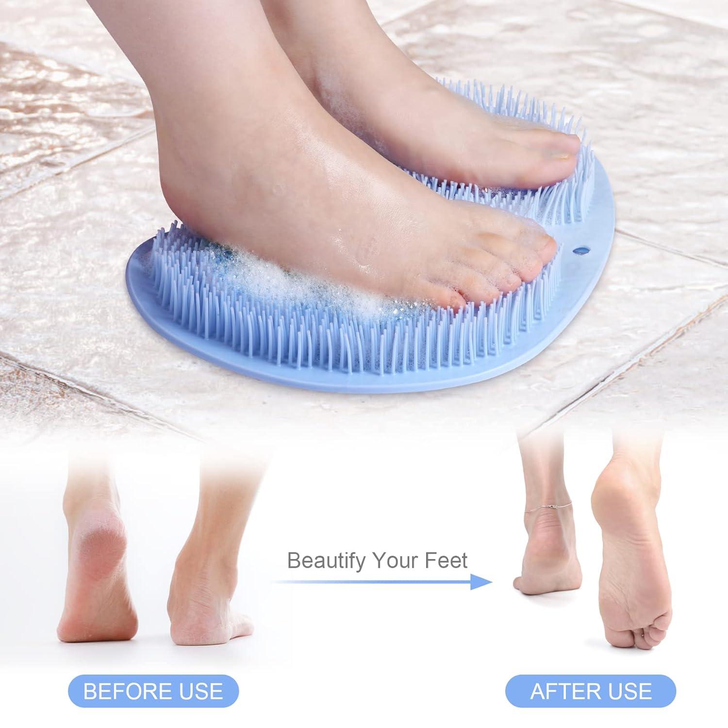 ACWOO Fußmassage Pad mit Rutschfesten Saugnäpfen für Pediküre und Entspannung