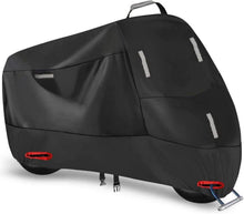Motorradabdeckung 300D Oxford Wasserdicht 5 Reflektionsstreifen XXXXL