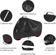 Motorradabdeckung 300D Wasserdicht Oxford Schutzhülle mit