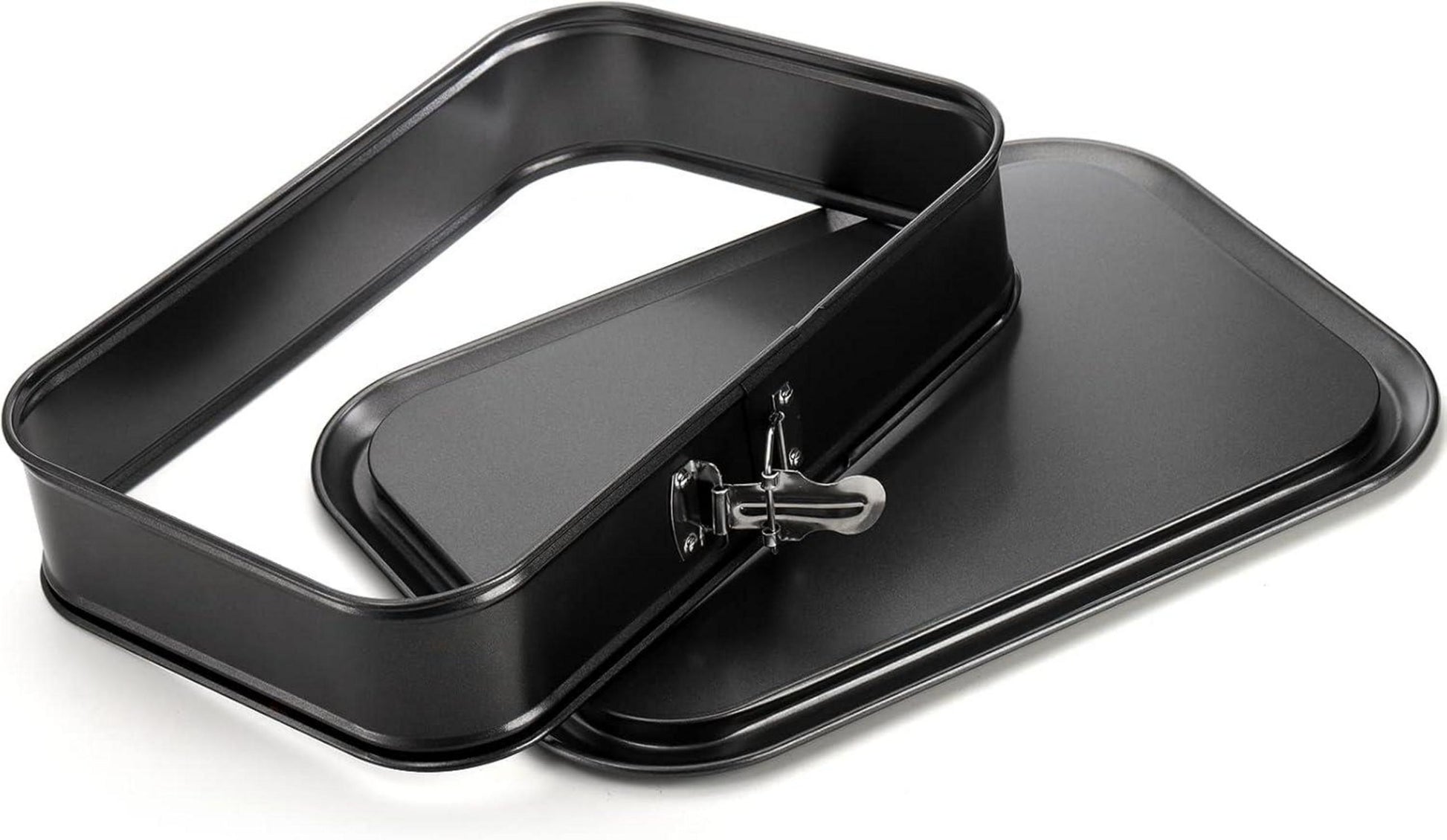 Rechteckige Springform Kuchenform Antihaft 39,3x27,8x7,7 cm Schwarz