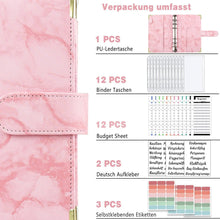 A6 Budget Planner Deutsch mit Geldorganizer und Binder
