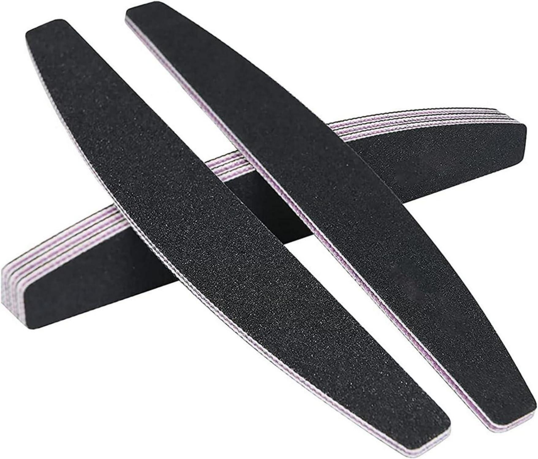 Professionelle Doppelseitige Nagelfeilen Set 5 Stück 100/180