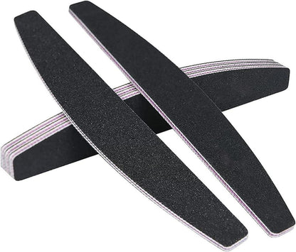 Professionelle Doppelseitige Nagelfeilen Set 5 Stück 100/180
