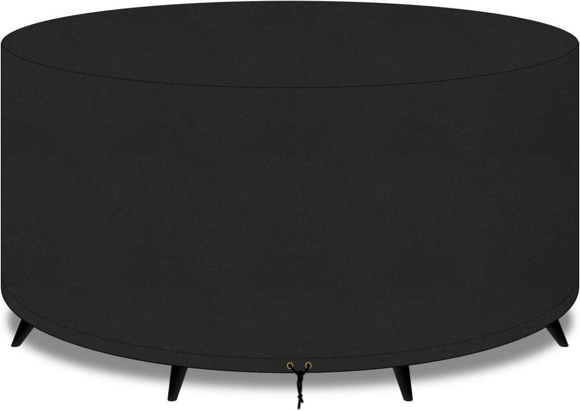 Gartentisch Abdeckung 420D Wasserdicht Schwarz 130x70cm