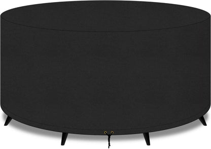 Gartentisch Abdeckung 420D Wasserdicht Schwarz 130x70cm