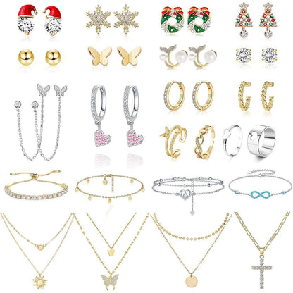 MJARTORIA Schmuck Adventskalender 2024 für Damen & Mädchen