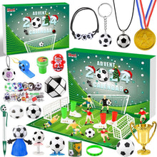 24-tägiger Fußball WM Spielzeug Adventskalender 2024