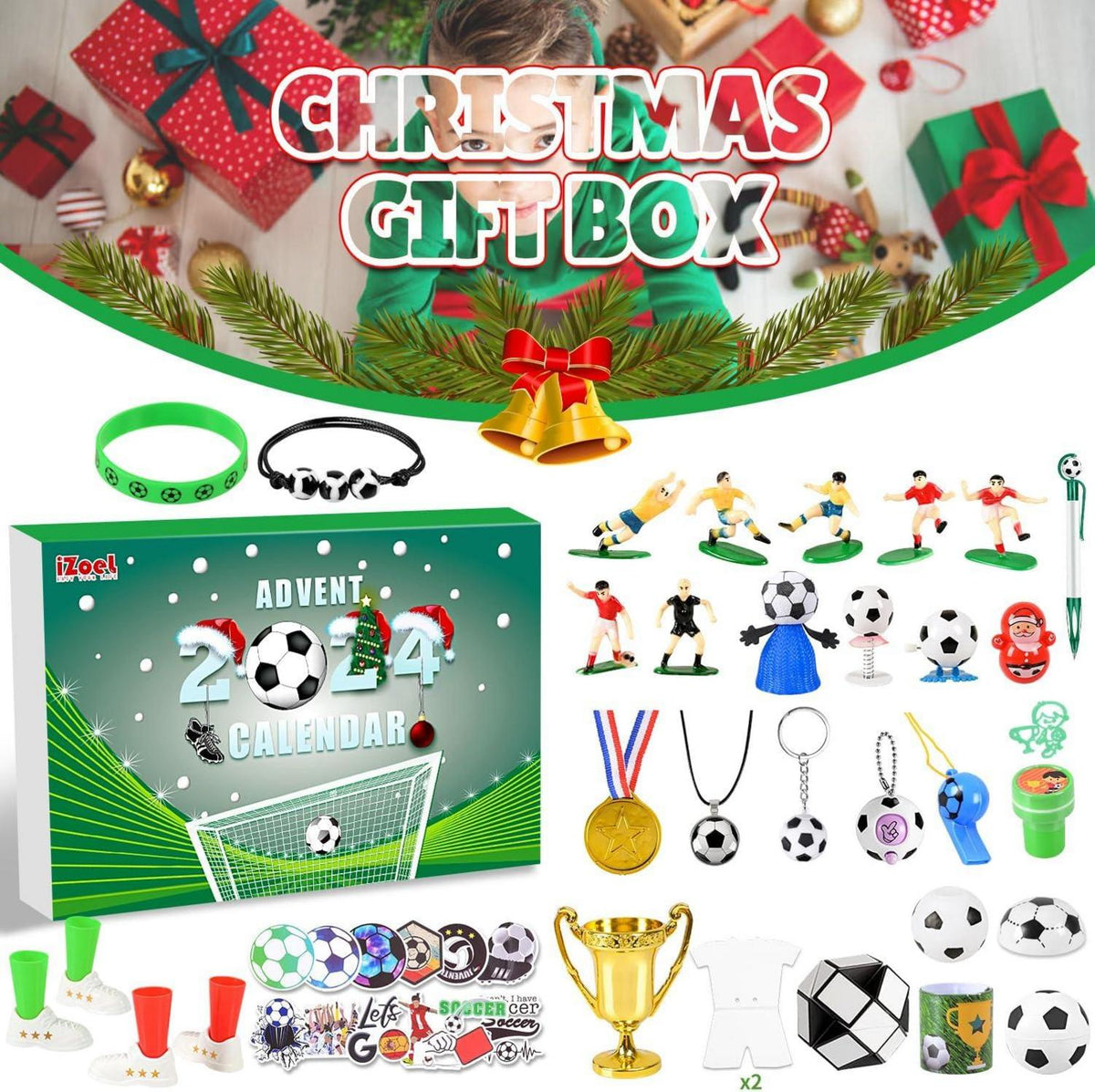 2024 WM Fußball Adventskalender - 24 Tage voller