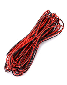 Elektrischer Draht 22AWG 10 Meter 2-adrig schwarz-rot LED Strip