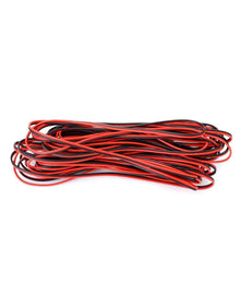 QWORK® 10m 22AWG Elektrischer Draht Schwarz Rot LED Strip