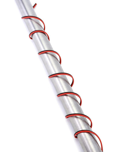 QWORK Elektrischer Draht 22AWG 2-adrig 10m LED Strip Verlängerung