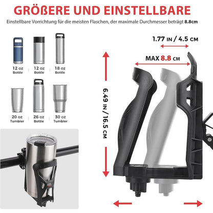 Fahrrad Flaschenhalter Getränkehalter Trinkflaschenhalter