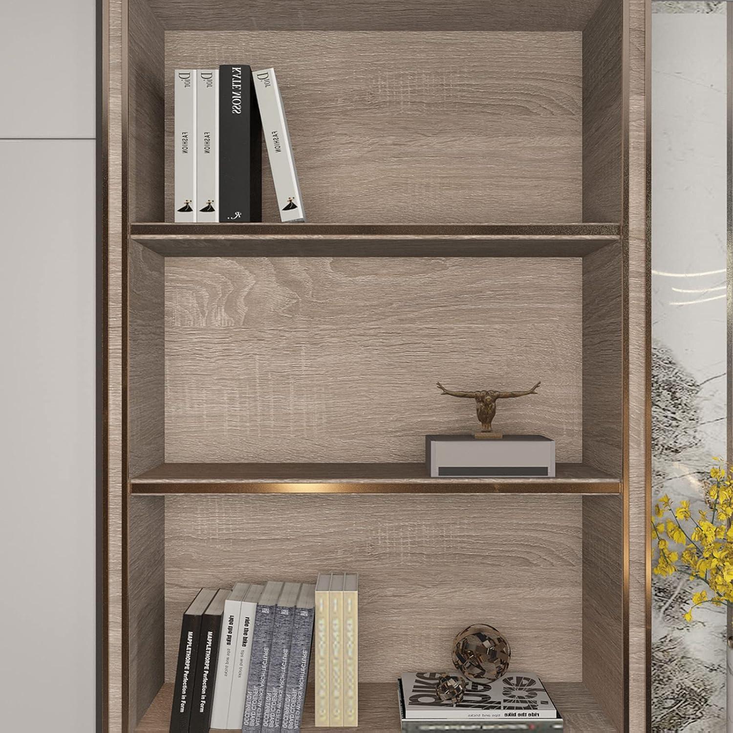 Graue Holzmaserung Möbelfolie 40CMx9M Selbstklebende Woodgrain-Design