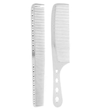 Aluminium Metall HaarKamm Set Anti statische Sparse HaarschnittKamm