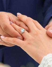 MomentWish Verlobungsring Damen 1 Karat Moissainte
