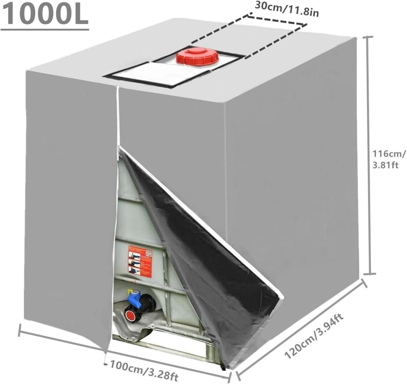IBC Tank Abdeckung 1000L Anti-UV Schutz Wassertank