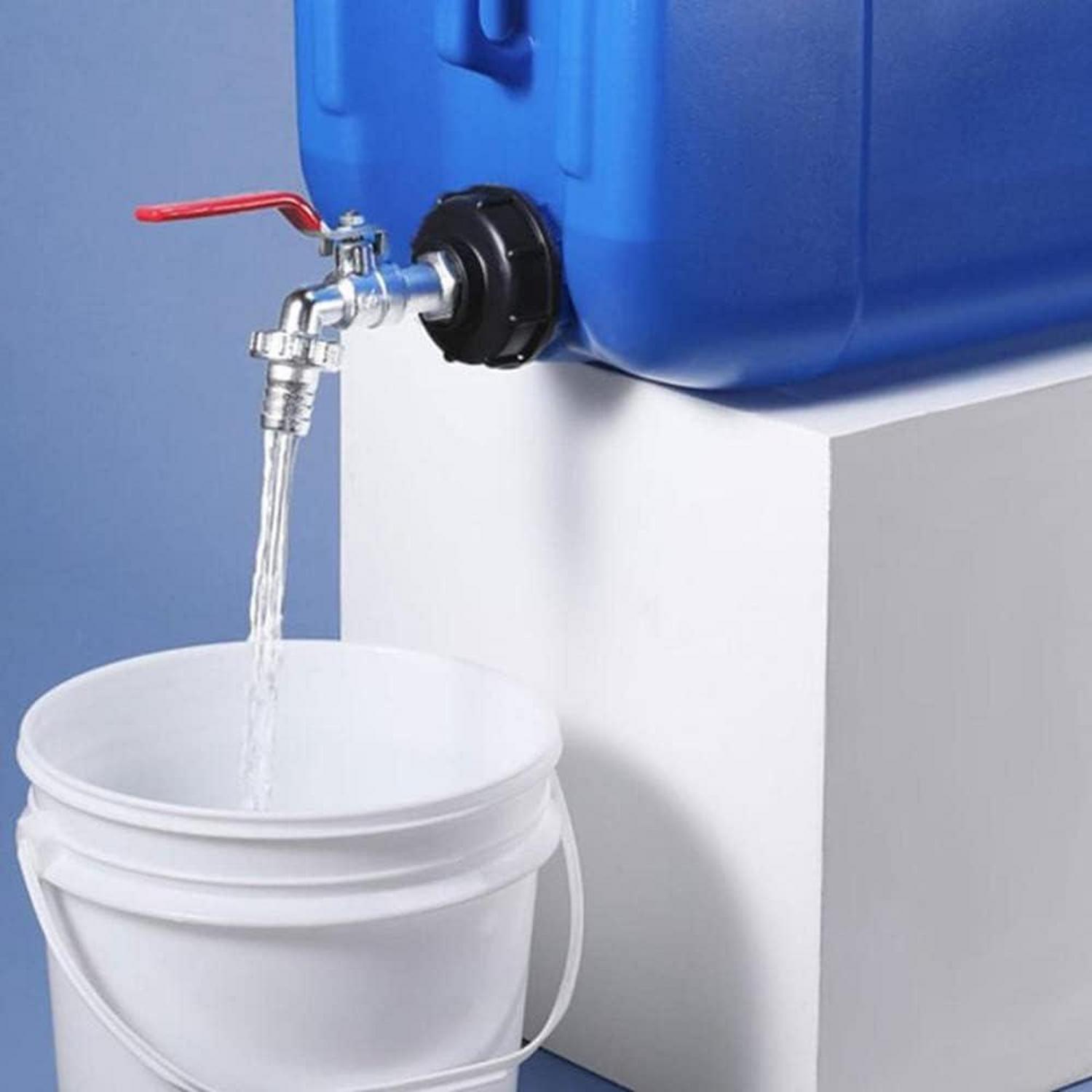 IBC Tank Adapter 1/2 Zoll Brass Ventil für Regenwassertank 1000L