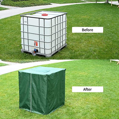 IBC Tank Abdeckung 1000l Regenwasser Schutzhülle Behälter Cover