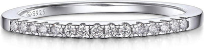 Moissanit Verlobungsring Ehering Silber 925 Bandring Partner