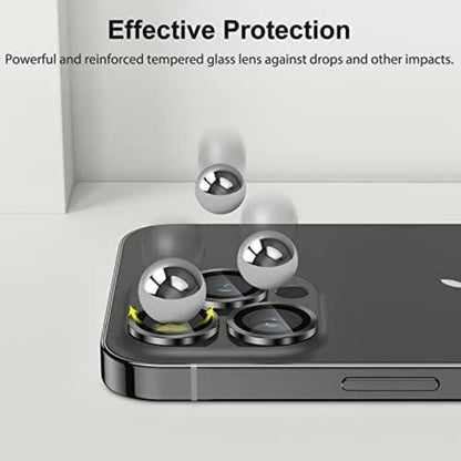 4x SPARIN Kameraschutz für iPhone 14 Pro Max 9H Härte Glas HD Protector