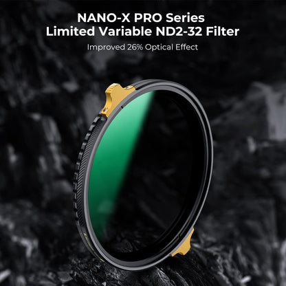 82mm Variabler ND Filter - K&F Concept Nano-X PRO ND2-32