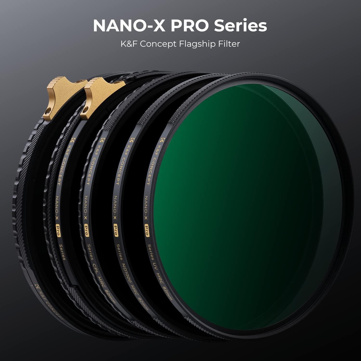 82mm Variabler ND Filter Nano-X PRO ND2-32 (1-5