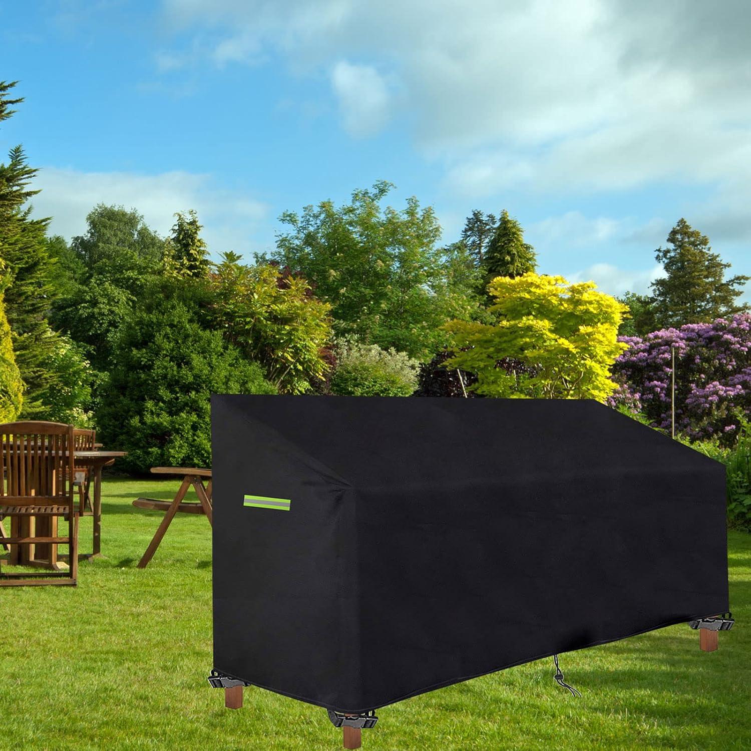 Dauerhafte Gartenbank Schutzhülle 2/3-Sitzer UV-Beständig