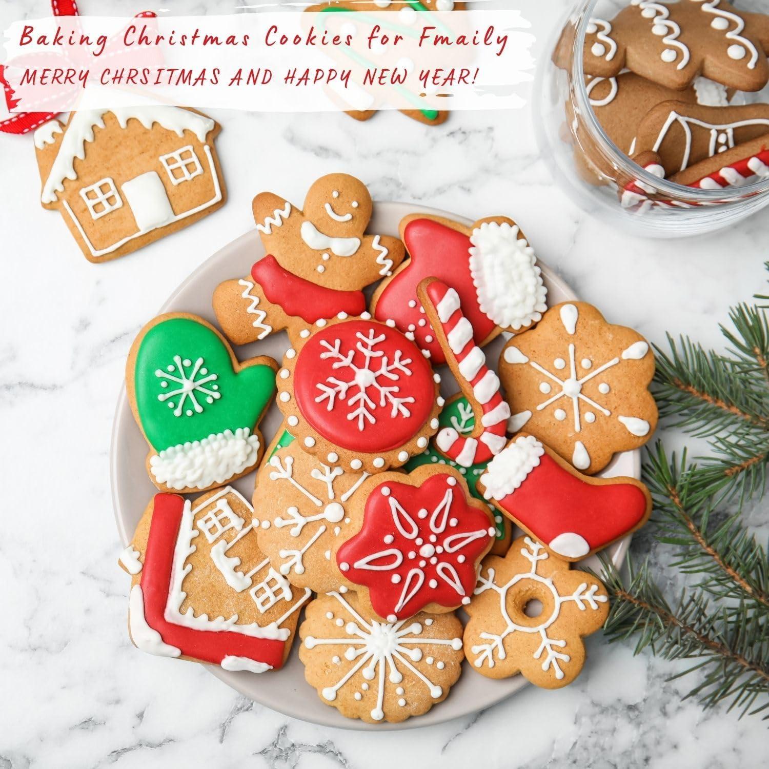 18-teiliges Weihnachts Ausstecher Set aus Edelstahl